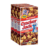 Cracker Jack  original caramel popcorn & peanuts, 3-pack Left Picture